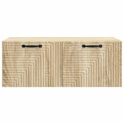 Nástěnná Tv Skříň Dub Sonoma 78,5 X 41 X 30 Cm Kompozitní Dřevo
