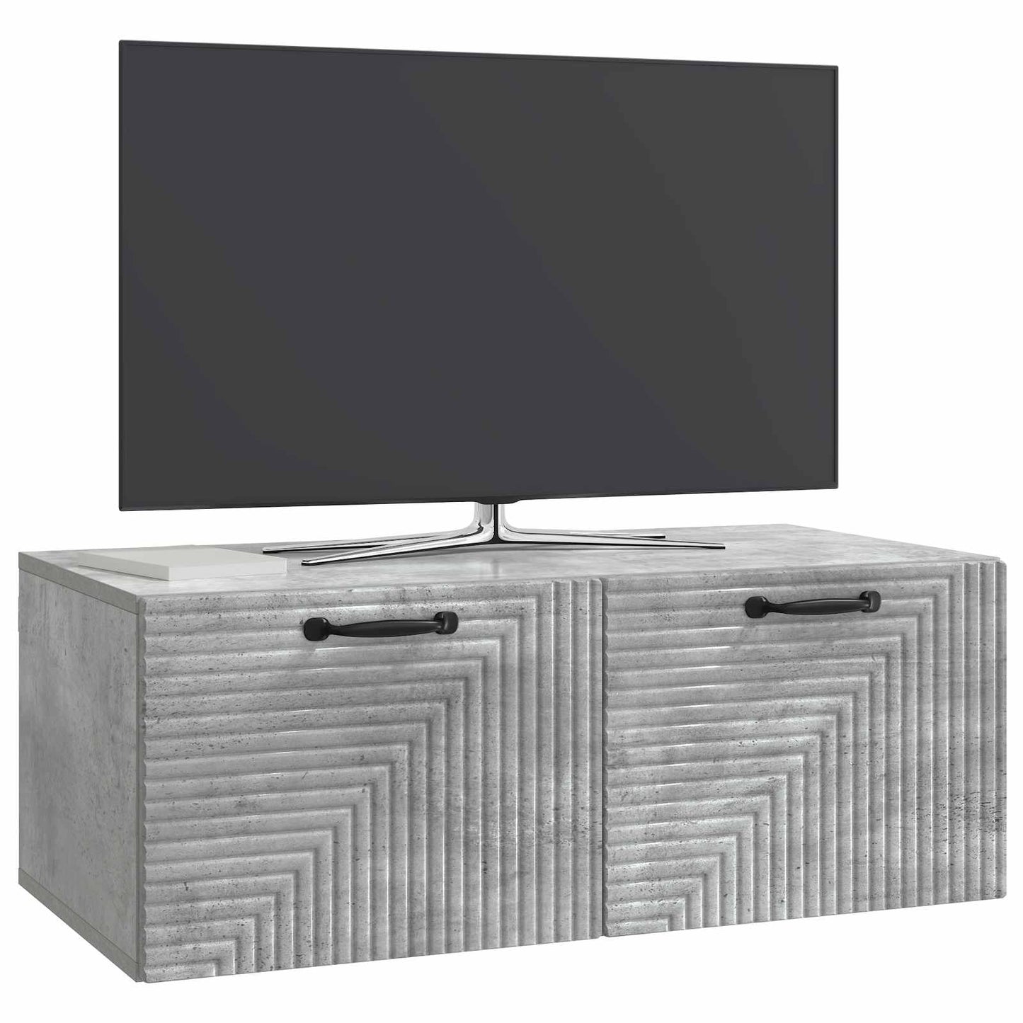 Nástěnná Tv Skříň Nástěnný Betonově Šedá 78,5 X 41 X 30 Cm