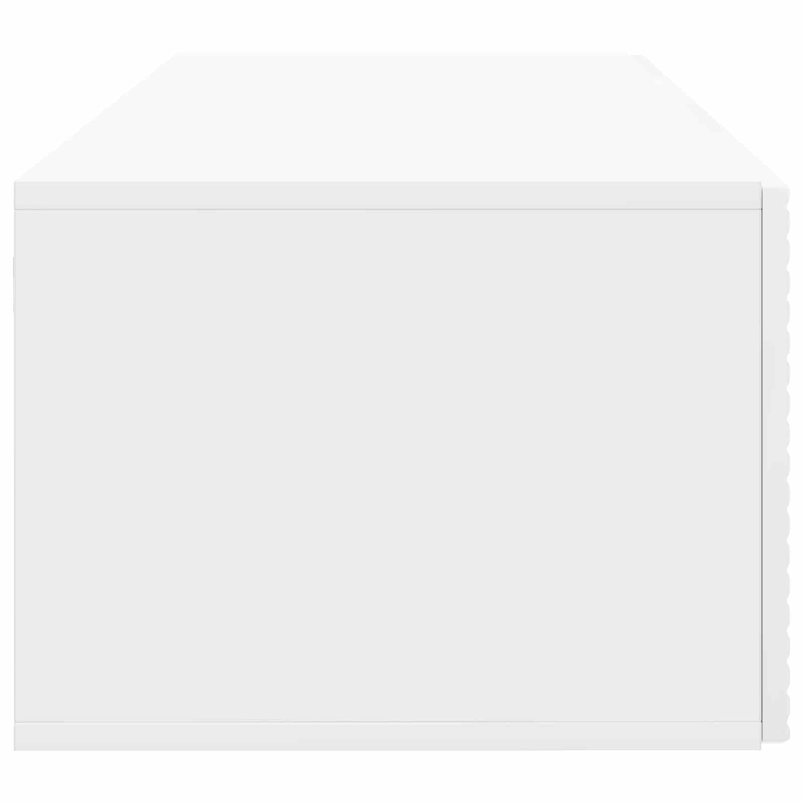 Nástěnná Tv Skříň Bílá S Vysokým Leskem 78,5 X 41 X 30 Cm