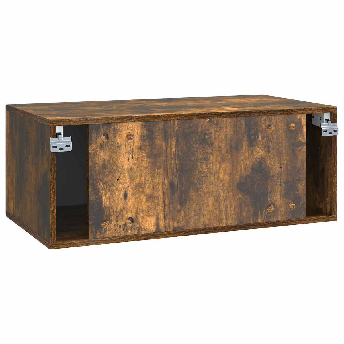 Nástěnná Tv Skříň Nástěnný Kouřový Dub 78,5 X 41 X 30 Cm