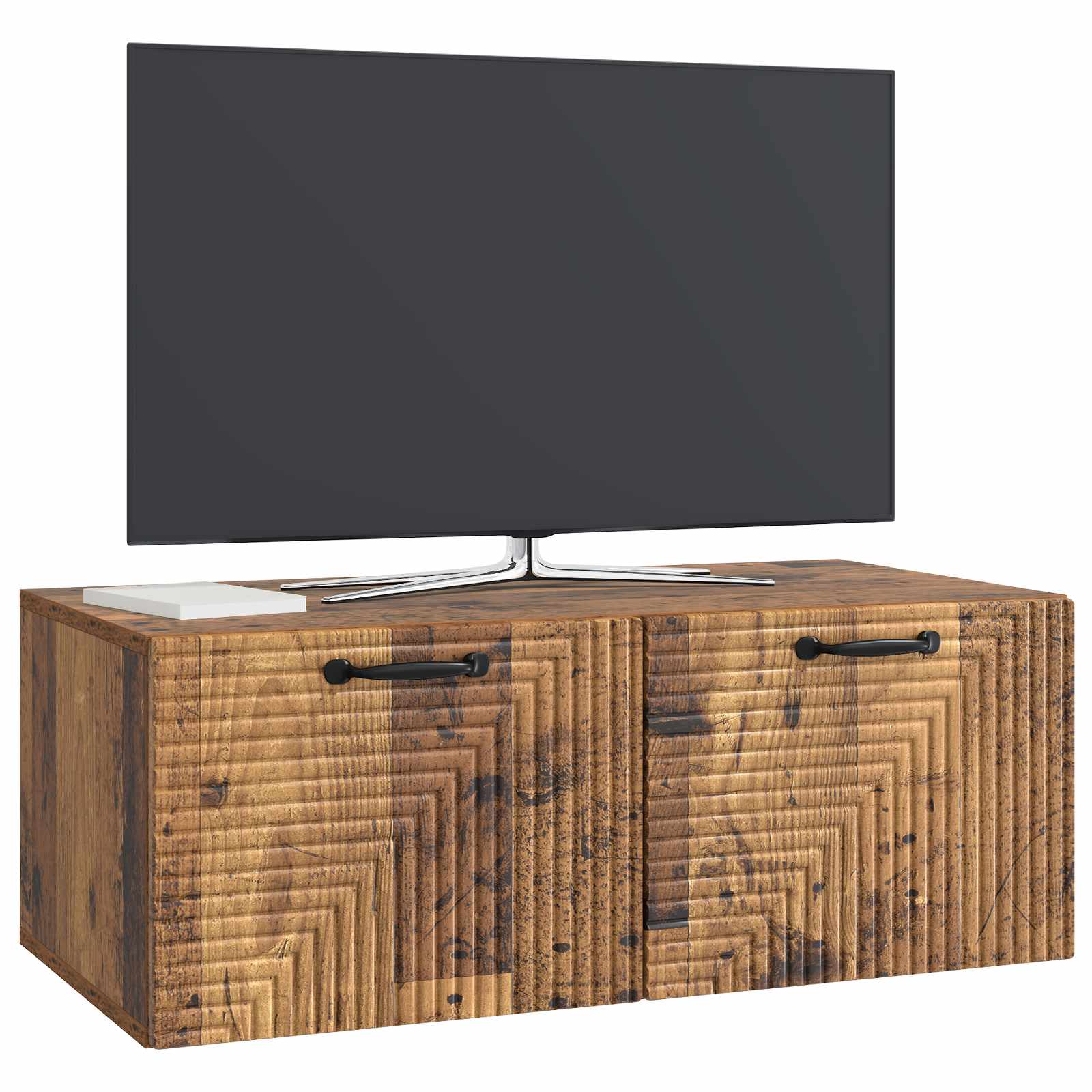 Nástěnná Tv Skříň Nástěnný Staré Dřevo 78,5 X 41 X 30 Cm