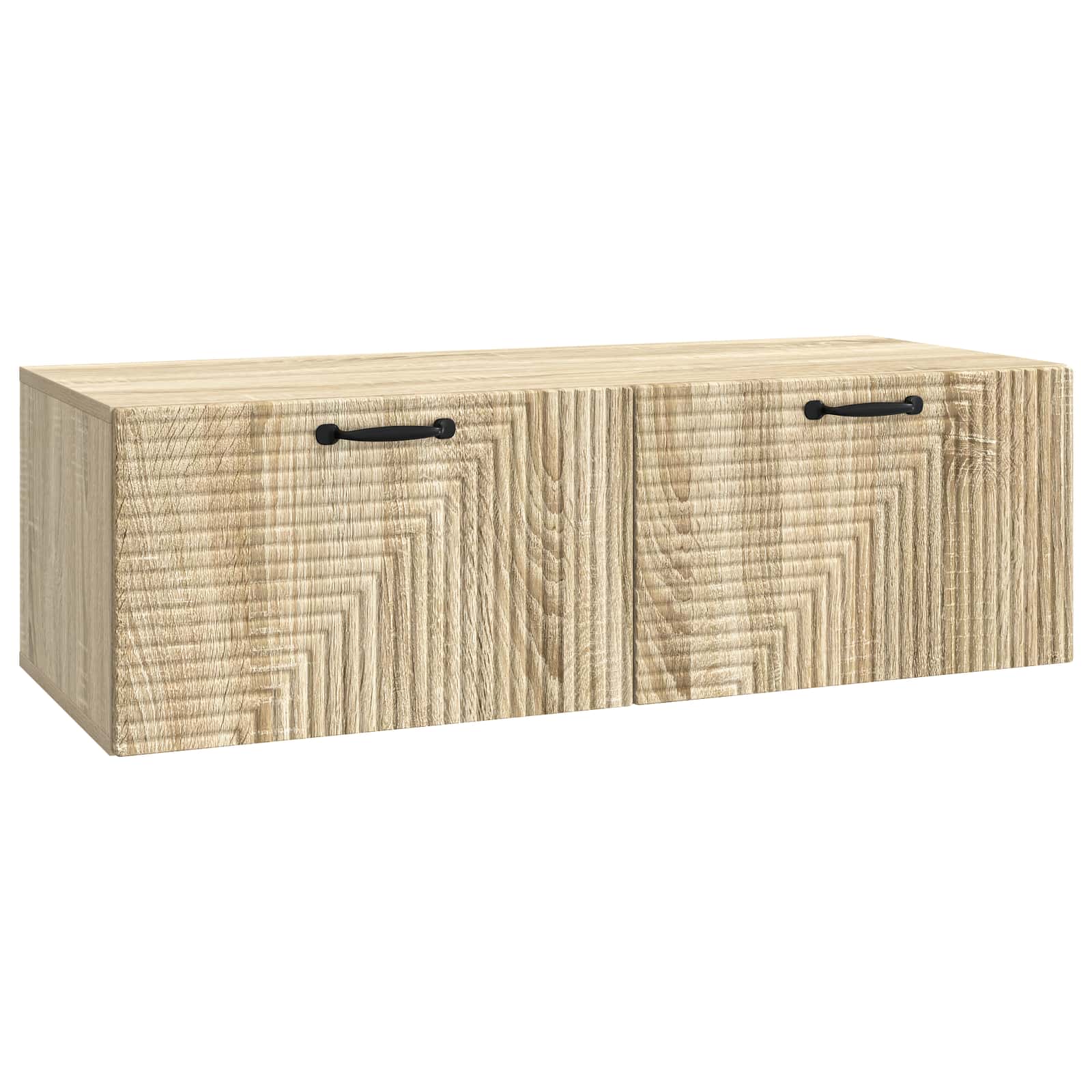Nástěnná Tv Skříň Dub Sonoma 98 X 41 X 30 Cm Kompozitní Dřevo