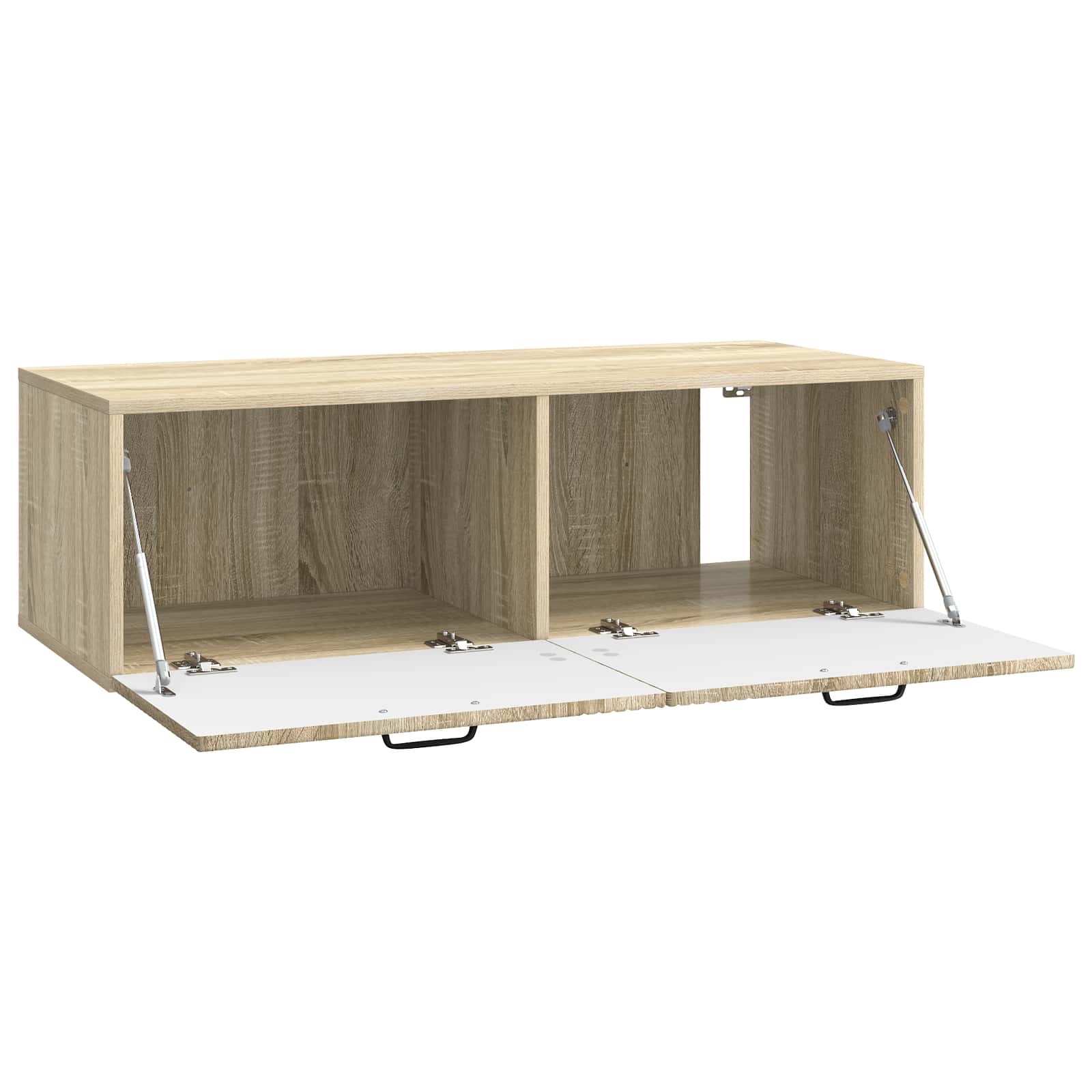 Nástěnná Tv Skříň Dub Sonoma 98 X 41 X 30 Cm Kompozitní Dřevo