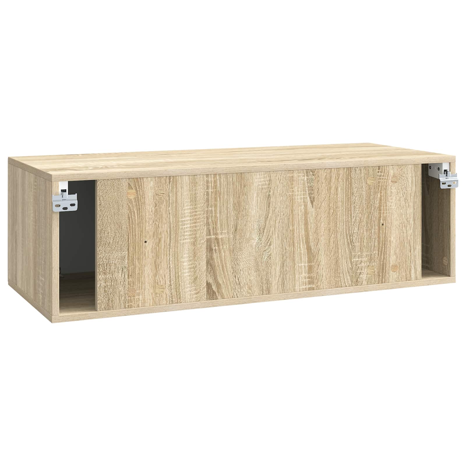 Nástěnná Tv Skříň Dub Sonoma 98 X 41 X 30 Cm Kompozitní Dřevo