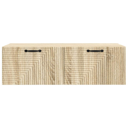 Nástěnná Tv Skříň Dub Sonoma 98 X 41 X 30 Cm Kompozitní Dřevo