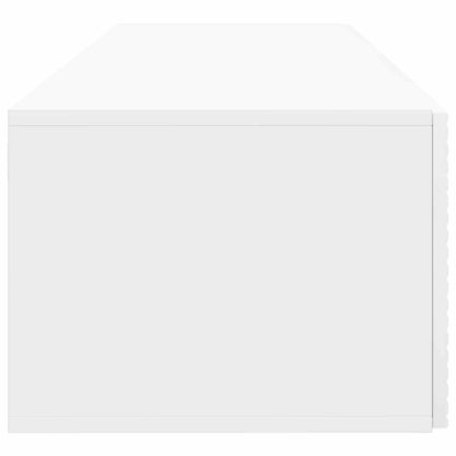 Nástěnná Tv Skříň Bílá S Vysokým Leskem 98 X 41 X 30 Cm
