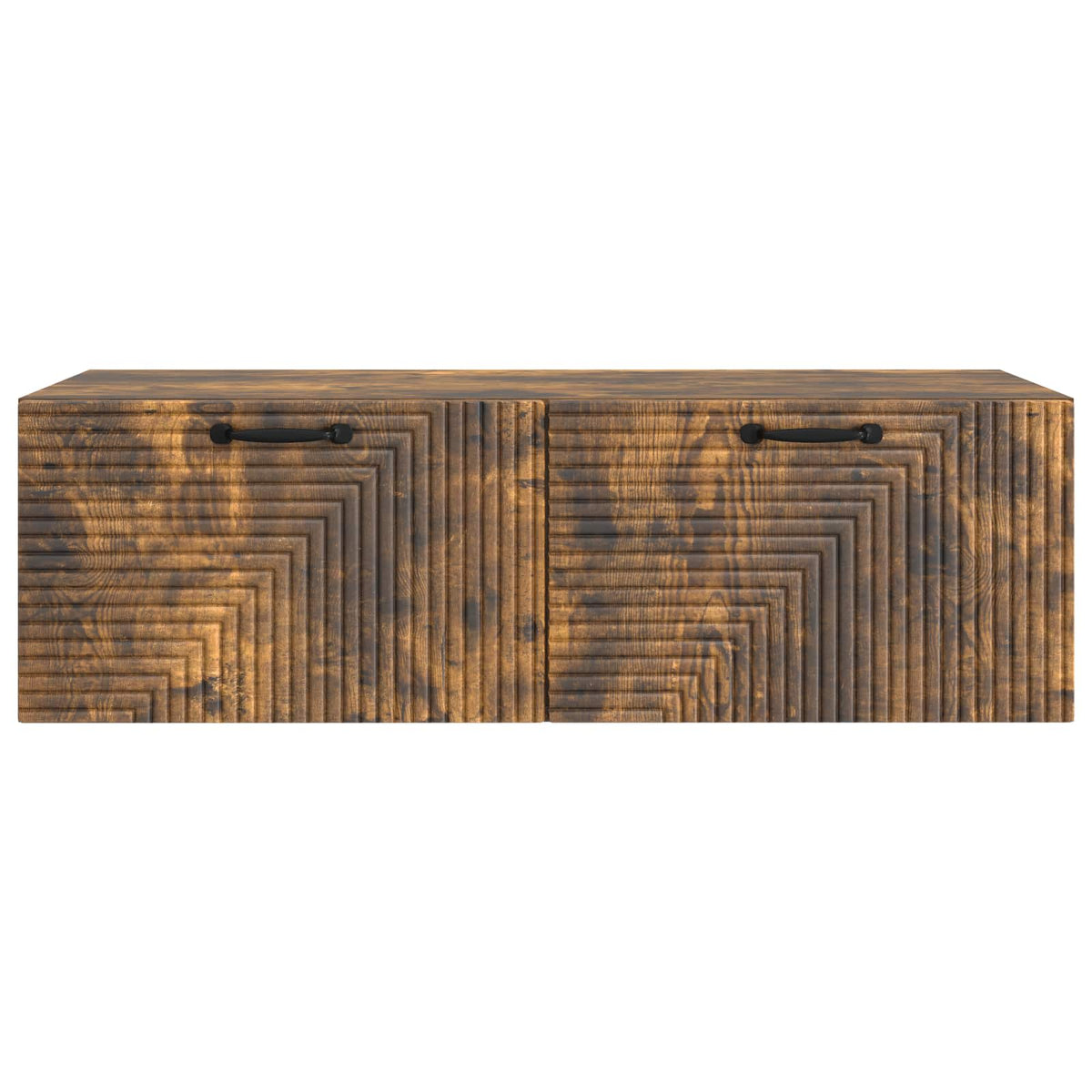 Nástěnná Tv Skříň Kouřový Dub 98 X 41 X 30 Cm Kompozitní Dřevo