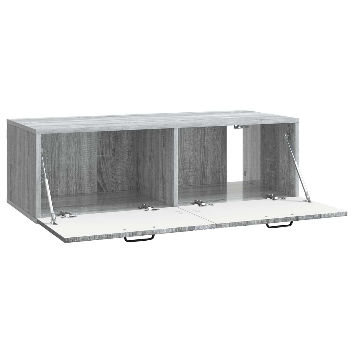 Nástěnná Tv Skříň Šedá Sonoma 98 X 41 X 30 Cm Kompozitní Dřevo