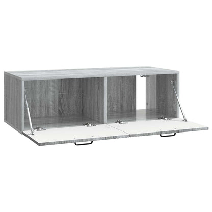 Nástěnná Tv Skříň Šedá Sonoma 98 X 41 X 30 Cm Kompozitní Dřevo