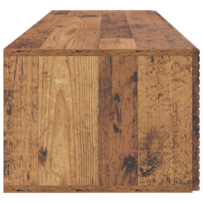 Nástěnná Tv Skříň Staré Dřevo 98 X 41 X 30 Cm Kompozitní Dřevo