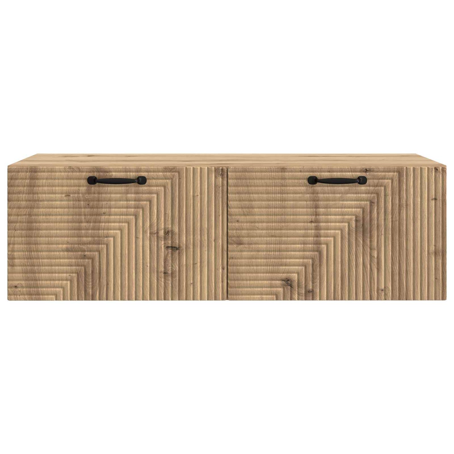 Nástěnná Tv Skříň 98 X 41 X 30 Cm Dub Artisan Kompozitní Dřevo