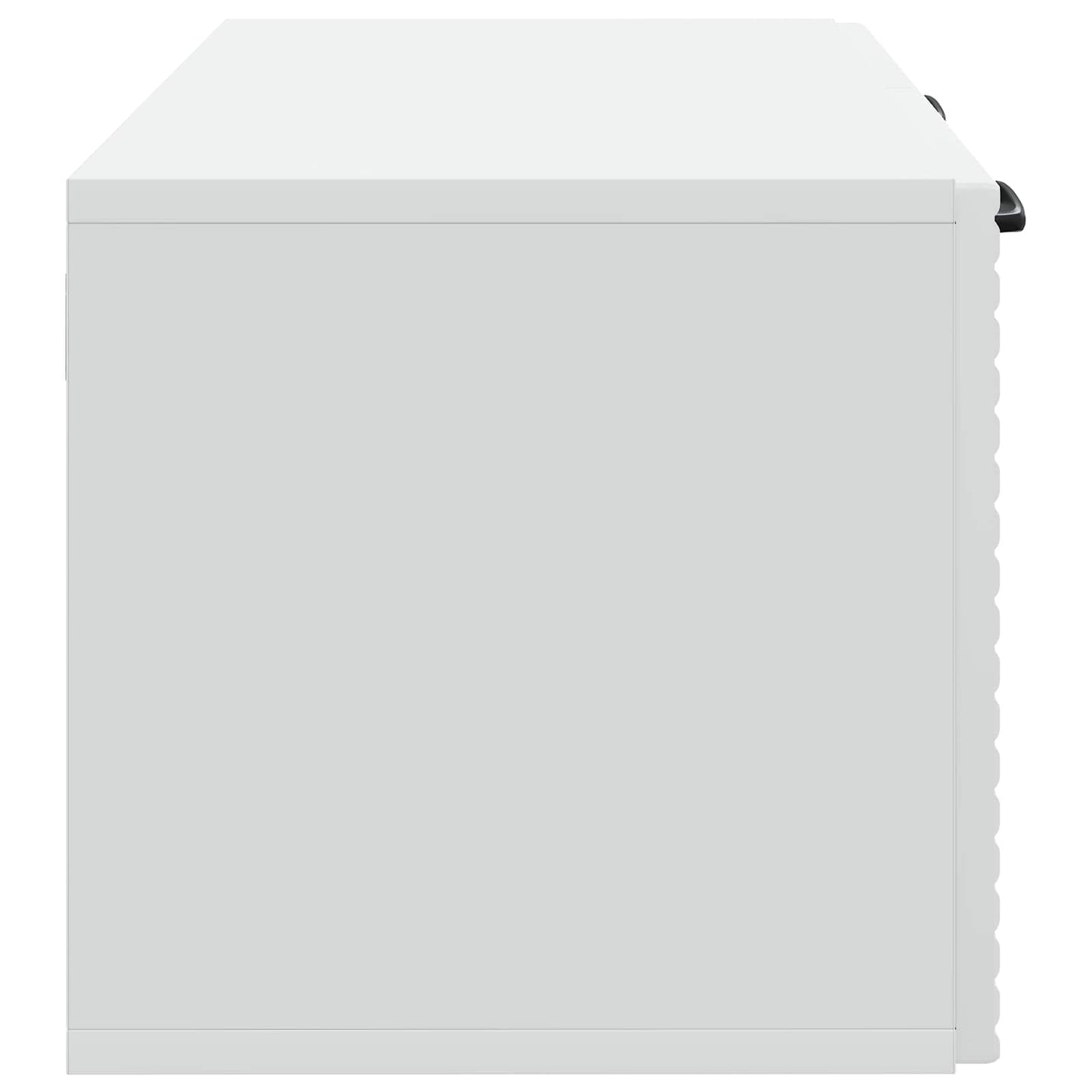 Nástěnná Tv Skříň Bílá 59,5 X 31 X 30 Cm Kompozitní Dřevo