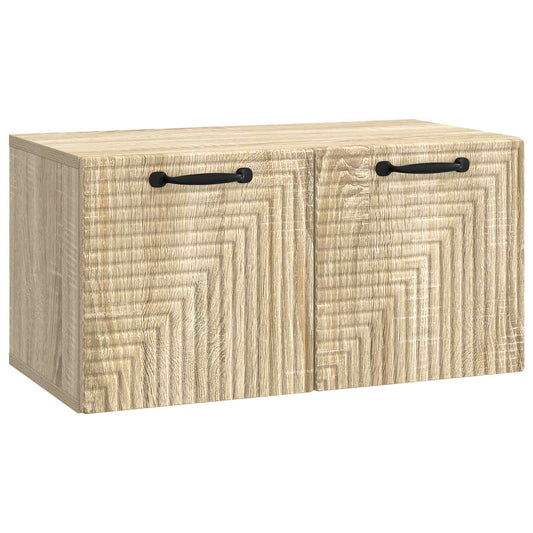Nástěnná Tv Skříň Dub Sonoma 59,5 X 31 X 30 Cm Kompozitní Dřevo