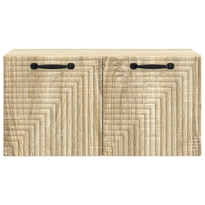 Nástěnná Tv Skříň Dub Sonoma 59,5 X 31 X 30 Cm Kompozitní Dřevo
