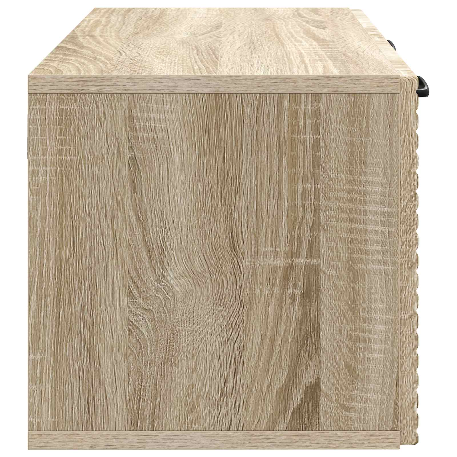 Nástěnná Tv Skříň Dub Sonoma 59,5 X 31 X 30 Cm Kompozitní Dřevo
