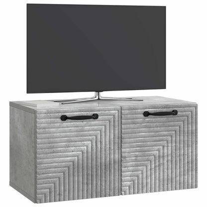 Nástěnná Tv Skříň Nástěnný Betonově Šedá 59,5 X 31 X 30 Cm