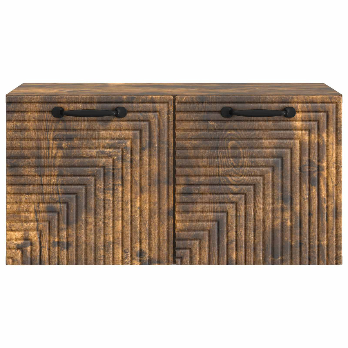 Nástěnná Tv Skříň Nástěnný Kouřový Dub 59,5 X 31 X 30 Cm