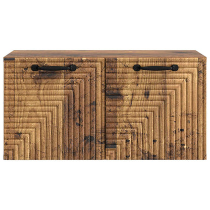 Nástěnná Tv Skříň Nástěnný Staré Dřevo 59,5 X 31 X 30 Cm