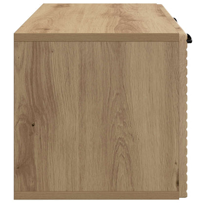 Nástěnná Tv Skříň 59,5 X 31 X 30 Cm Dub Artisan