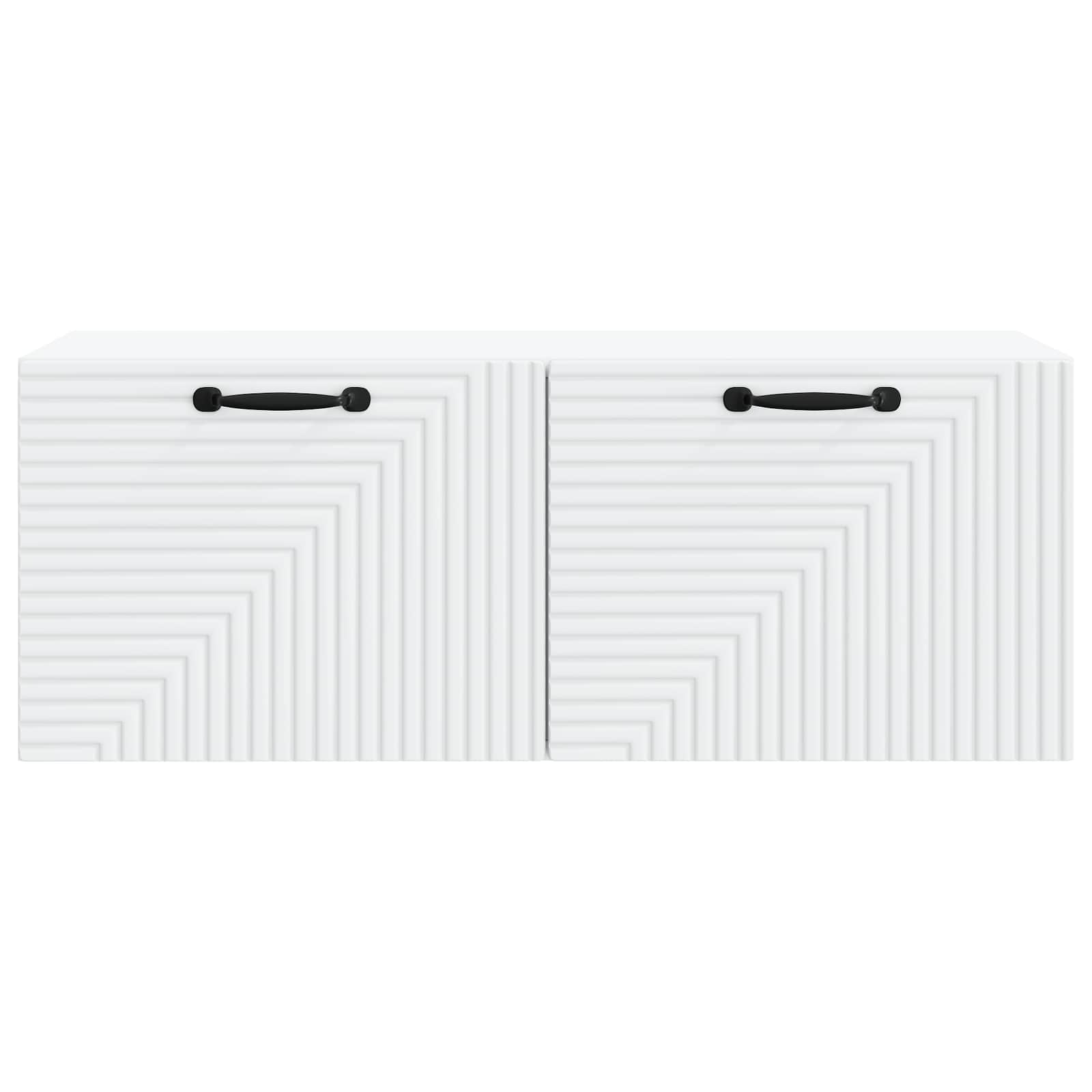 Nástěnná Tv Skříň Bílá 78,5 X 31 X 30 Cm Kompozitní Dřevo