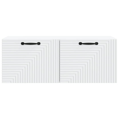 Nástěnná Tv Skříň Bílá 78,5 X 31 X 30 Cm Kompozitní Dřevo