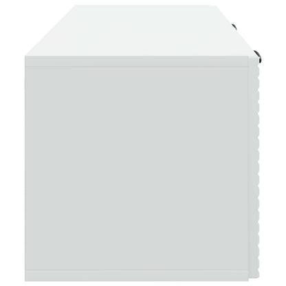Nástěnná Tv Skříň Bílá 78,5 X 31 X 30 Cm Kompozitní Dřevo