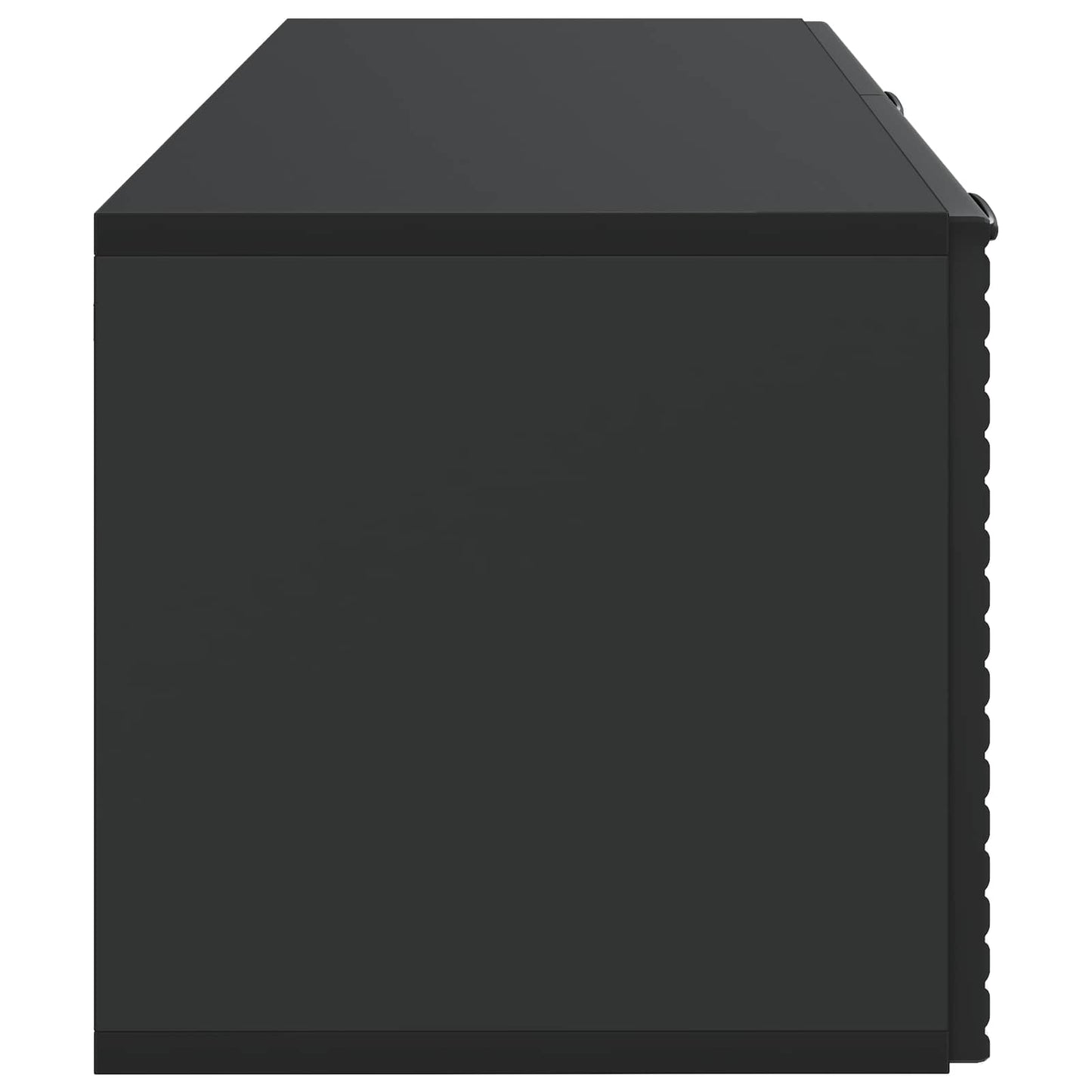 Nástěnná Tv Skříň Černá 78,5 X 31 X 30 Cm Kompozitní Dřevo