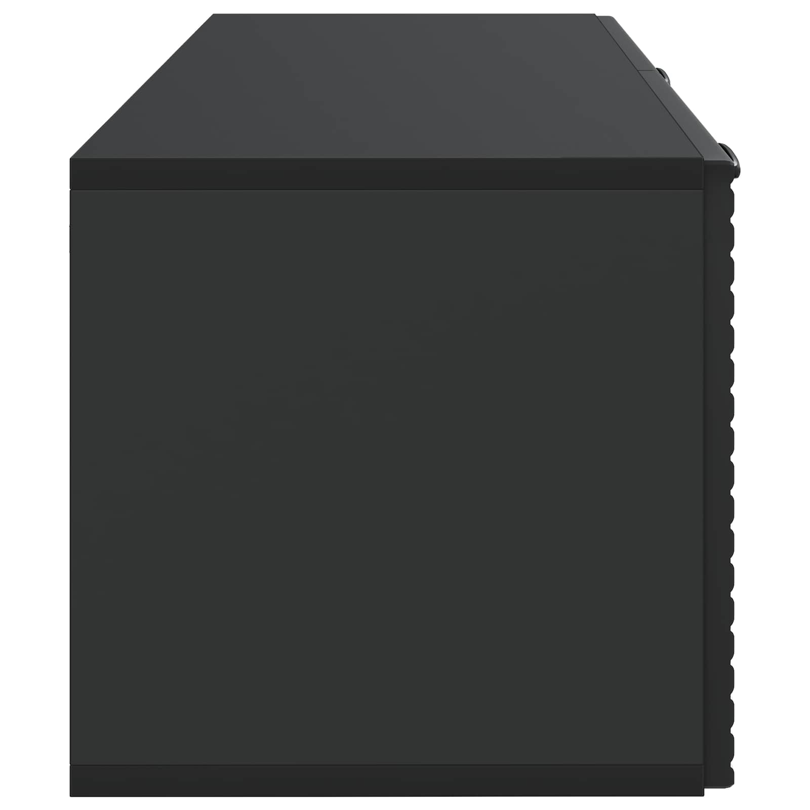 Nástěnná Tv Skříň Černá 78,5 X 31 X 30 Cm Kompozitní Dřevo