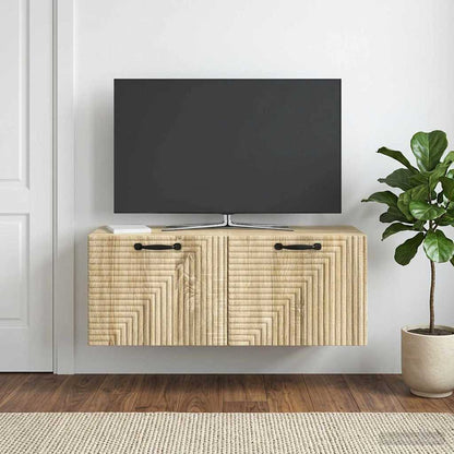 Nástěnná Tv Skříň Dub Sonoma 78,5 X 31 X 30 Cm Kompozitní Dřevo