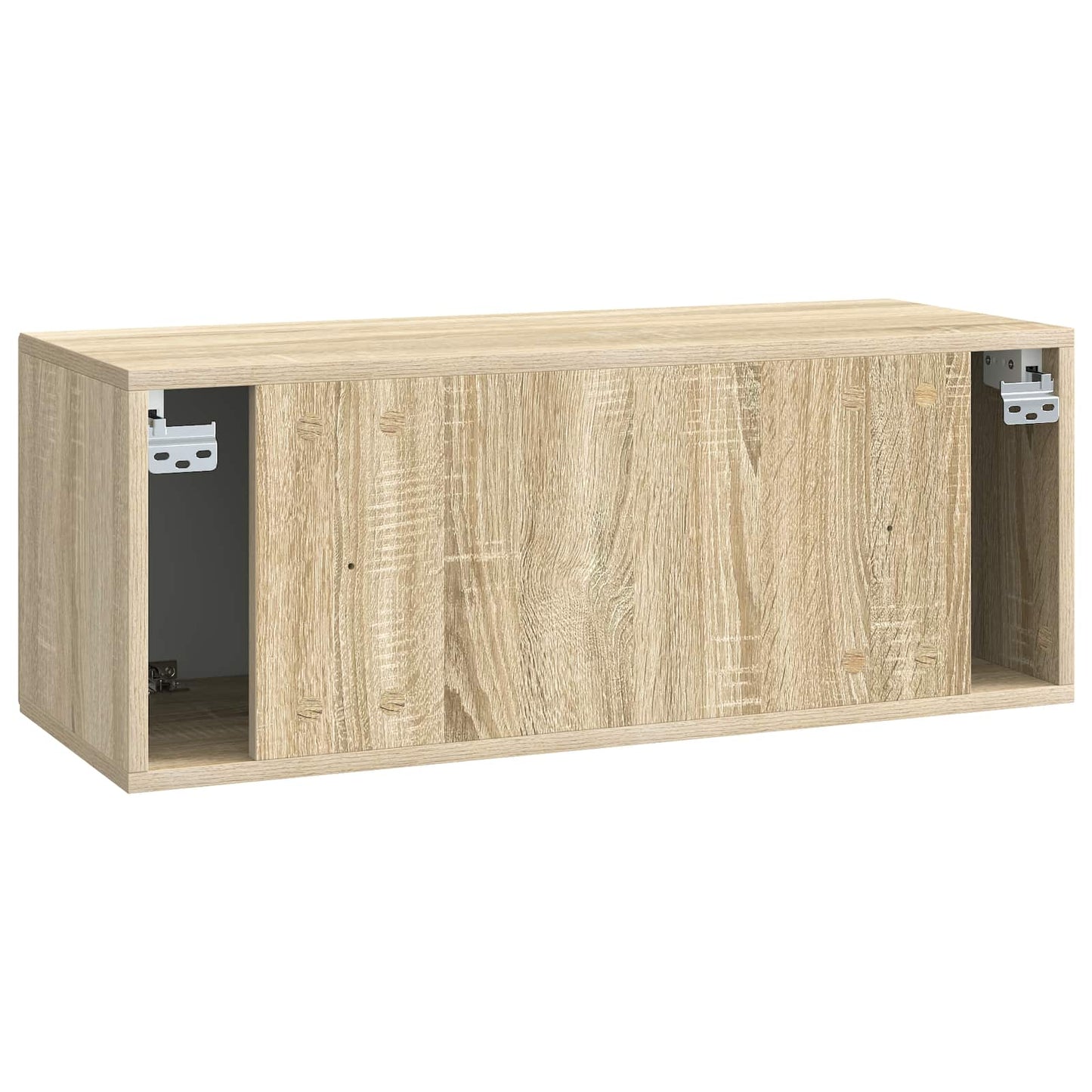 Nástěnná Tv Skříň Dub Sonoma 78,5 X 31 X 30 Cm Kompozitní Dřevo