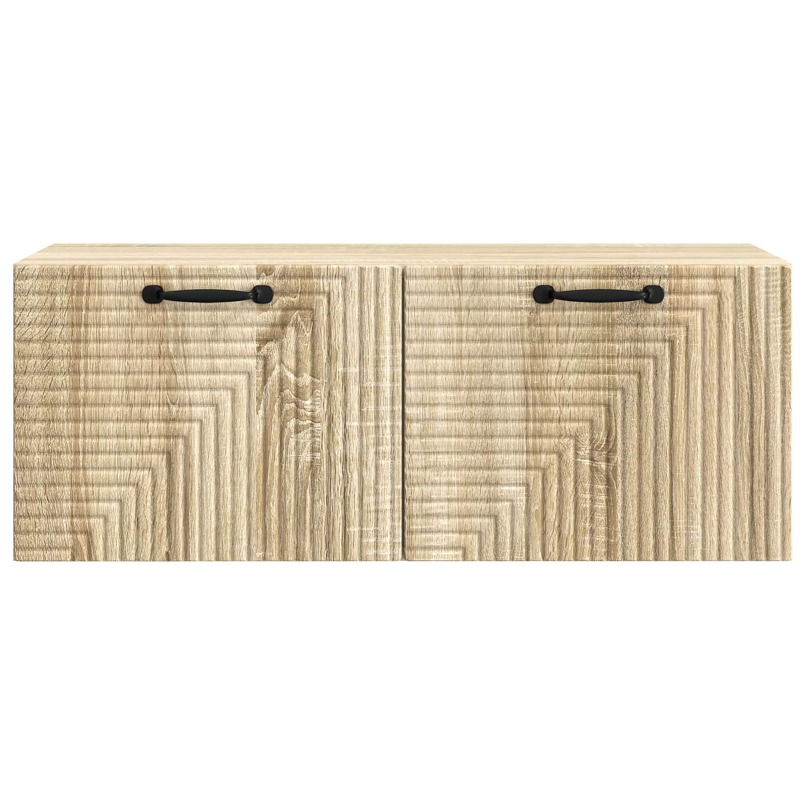 Nástěnná Tv Skříň Dub Sonoma 78,5 X 31 X 30 Cm Kompozitní Dřevo