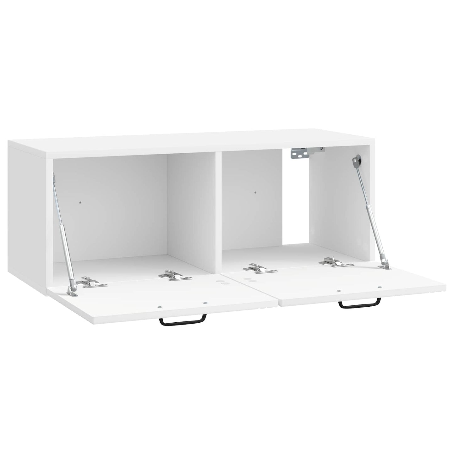 Nástěnná Tv Skříň Bílá S Vysokým Leskem 78,5 X 31 X 30 Cm
