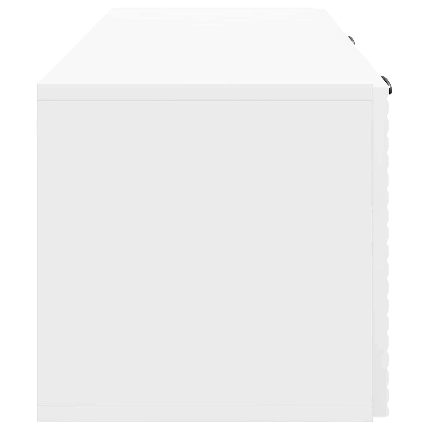 Nástěnná Tv Skříň Bílá S Vysokým Leskem 78,5 X 31 X 30 Cm