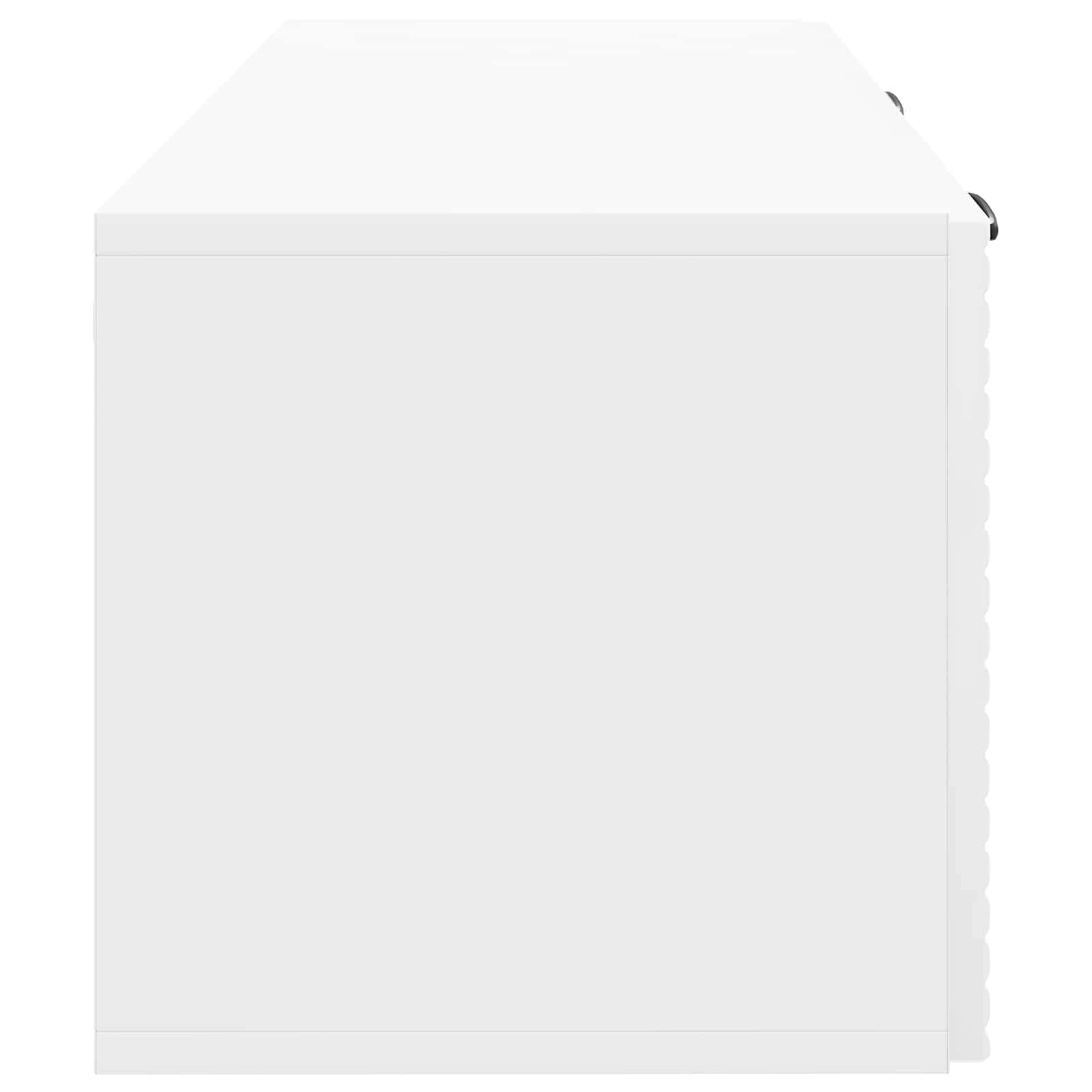 Nástěnná Tv Skříň Bílá S Vysokým Leskem 78,5 X 31 X 30 Cm
