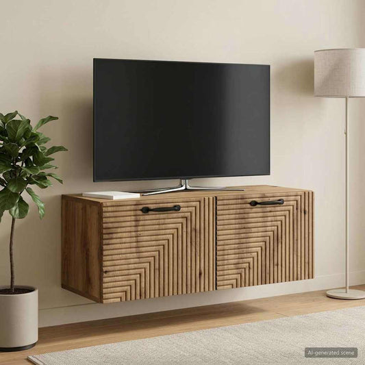 Nástěnná Tv Skříň 78,5 X 31 X 30 Cm Dub Artisan