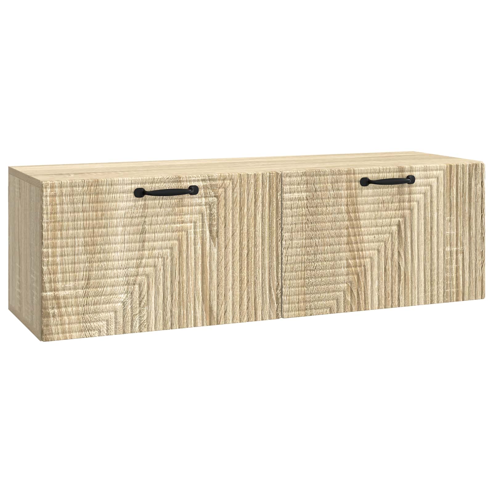 Nástěnná Tv Skříň Dub Sonoma 98 X 31 X 30 Cm Kompozitní Dřevo
