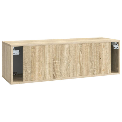 Nástěnná Tv Skříň Dub Sonoma 98 X 31 X 30 Cm Kompozitní Dřevo