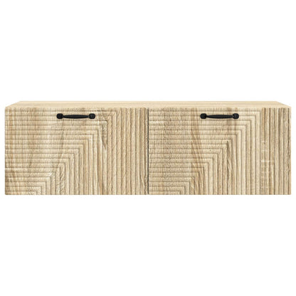 Nástěnná Tv Skříň Dub Sonoma 98 X 31 X 30 Cm Kompozitní Dřevo