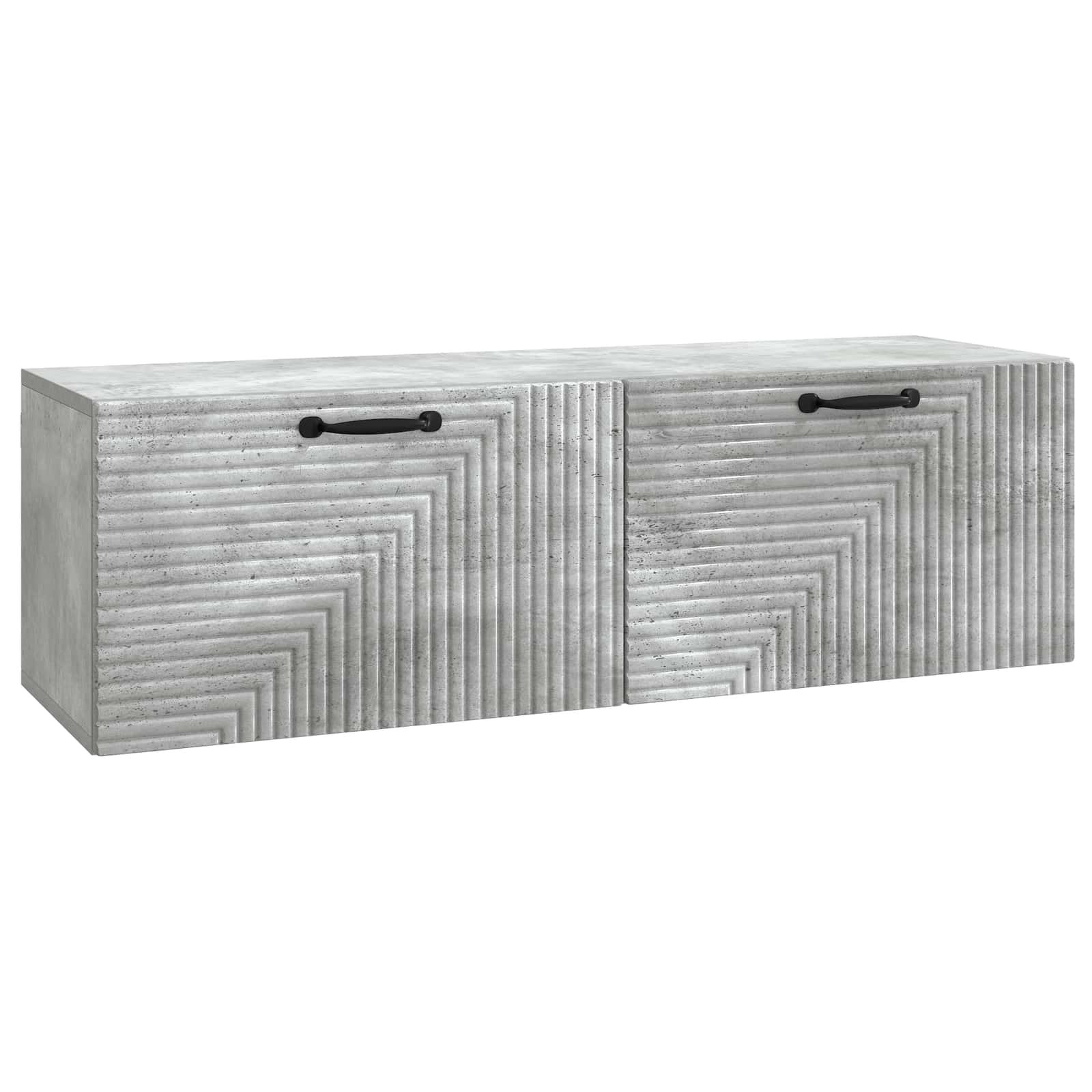 Nástěnná Tv Skříň Nástěnný Betonově Šedá 98 X 31 X 30 Cm