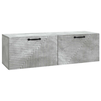 Nástěnná Tv Skříň Nástěnný Betonově Šedá 98 X 31 X 30 Cm