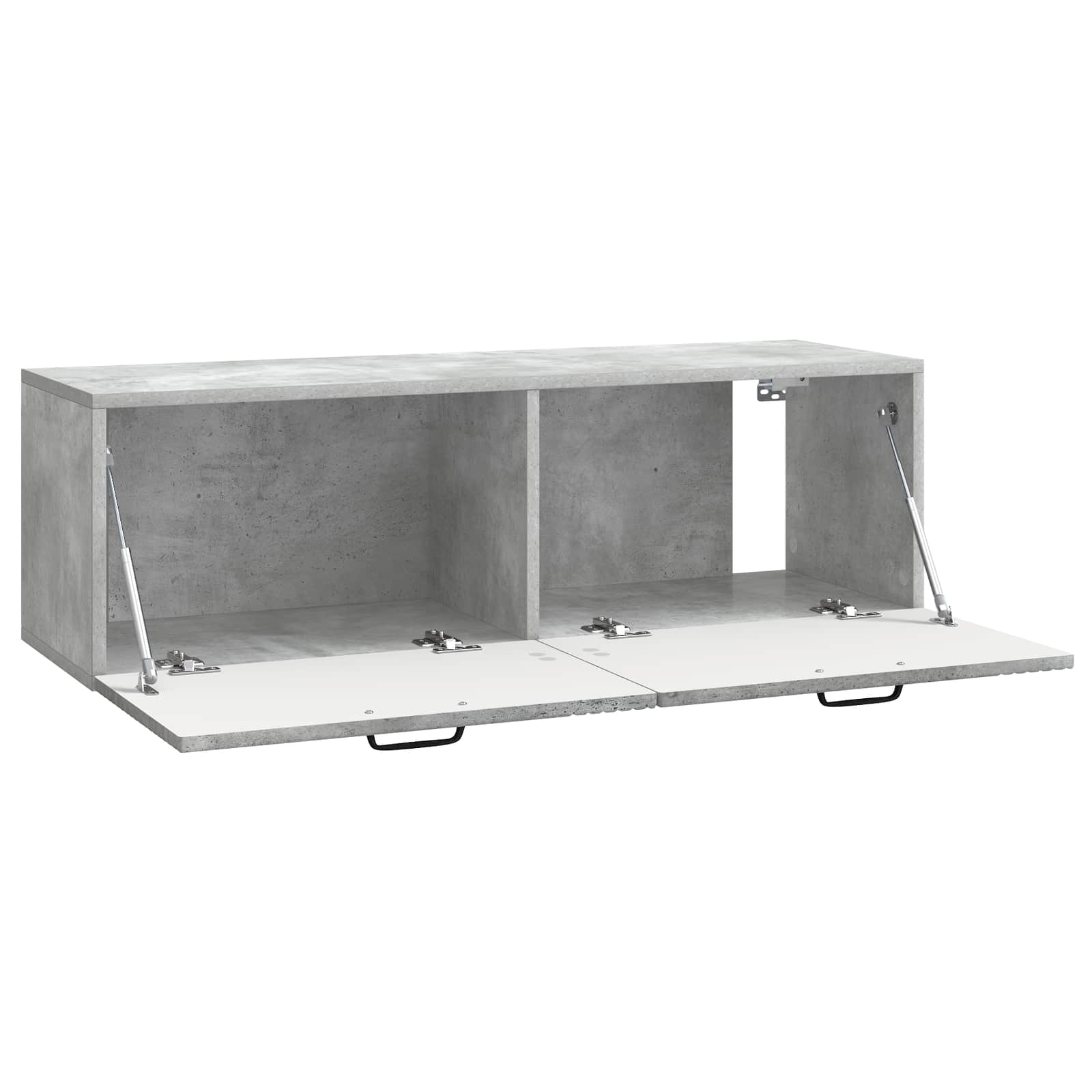 Nástěnná Tv Skříň Nástěnný Betonově Šedá 98 X 31 X 30 Cm