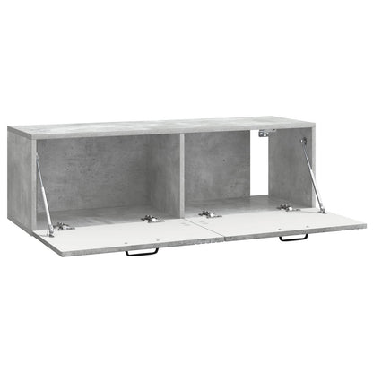 Nástěnná Tv Skříň Nástěnný Betonově Šedá 98 X 31 X 30 Cm