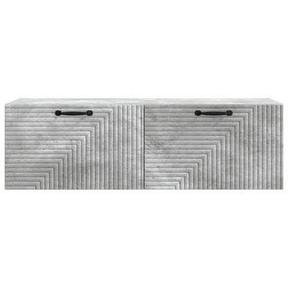 Nástěnná Tv Skříň Nástěnný Betonově Šedá 98 X 31 X 30 Cm