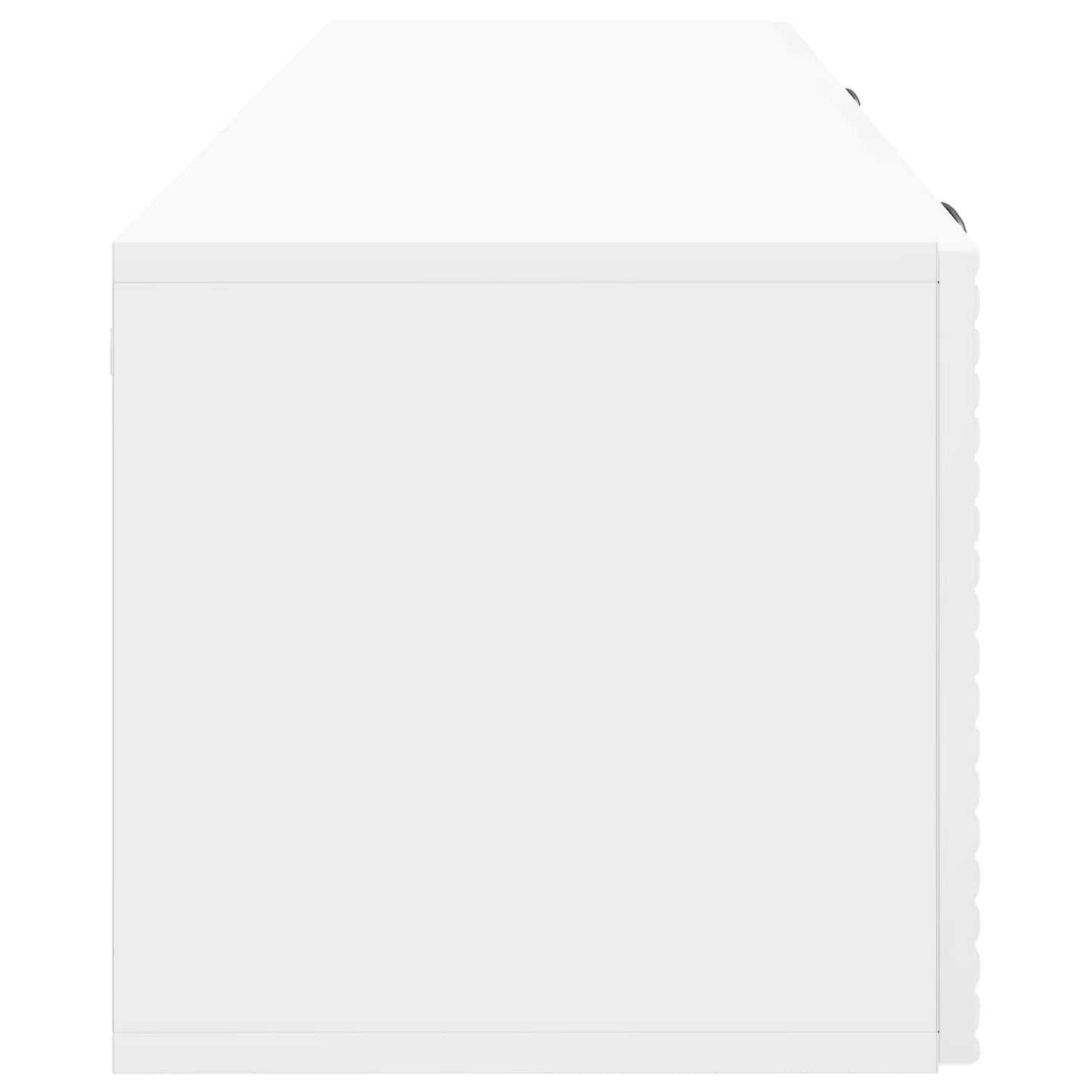 Nástěnná Tv Skříň Bílá S Vysokým Leskem 98 X 31 X 30 Cm
