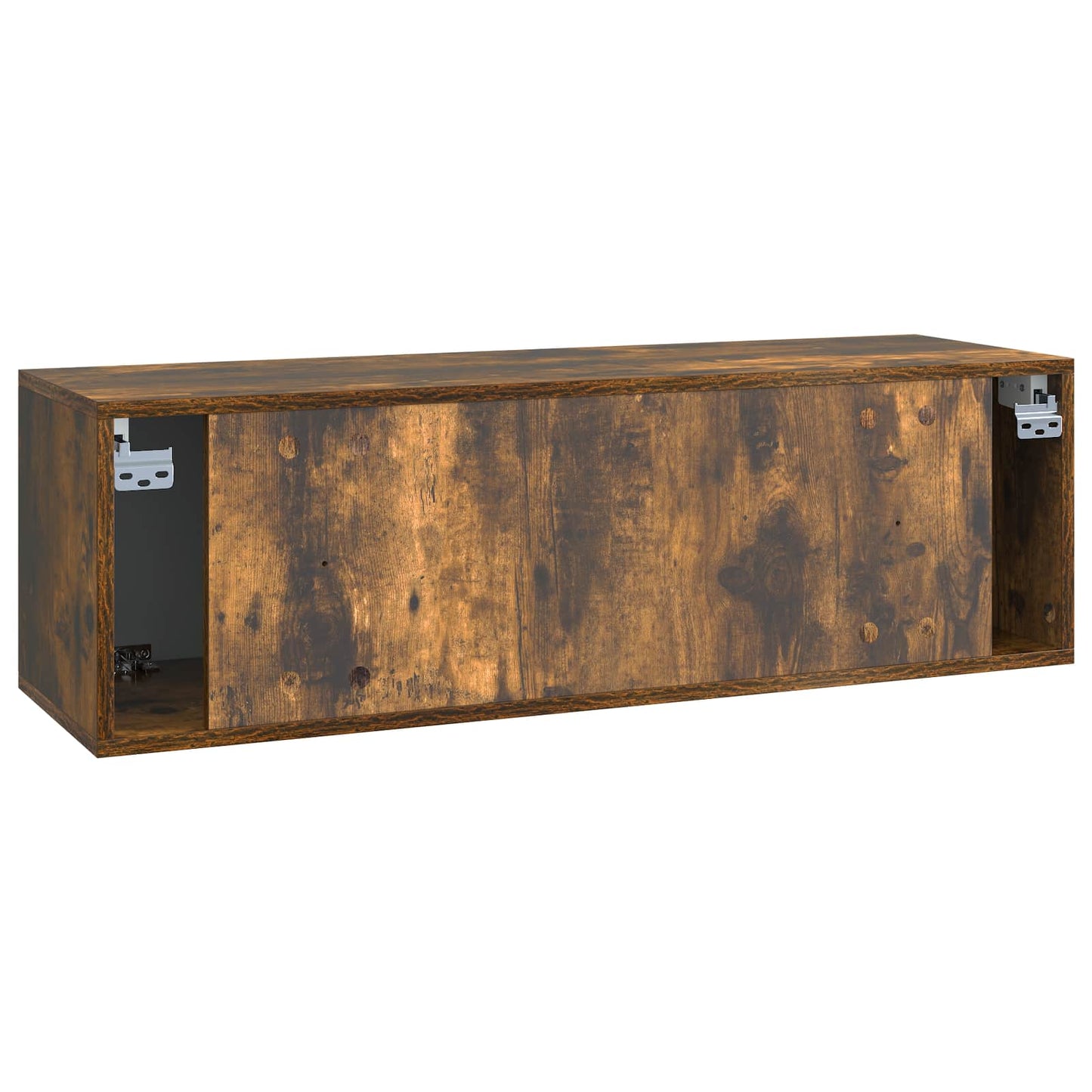 Nástěnná Tv Skříň Kouřový Dub 98 X 31 X 30 Cm Kompozitní Dřevo