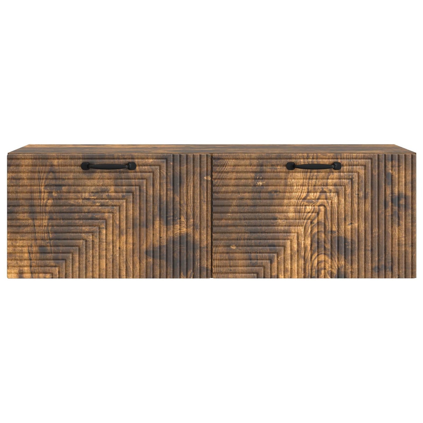 Nástěnná Tv Skříň Kouřový Dub 98 X 31 X 30 Cm Kompozitní Dřevo