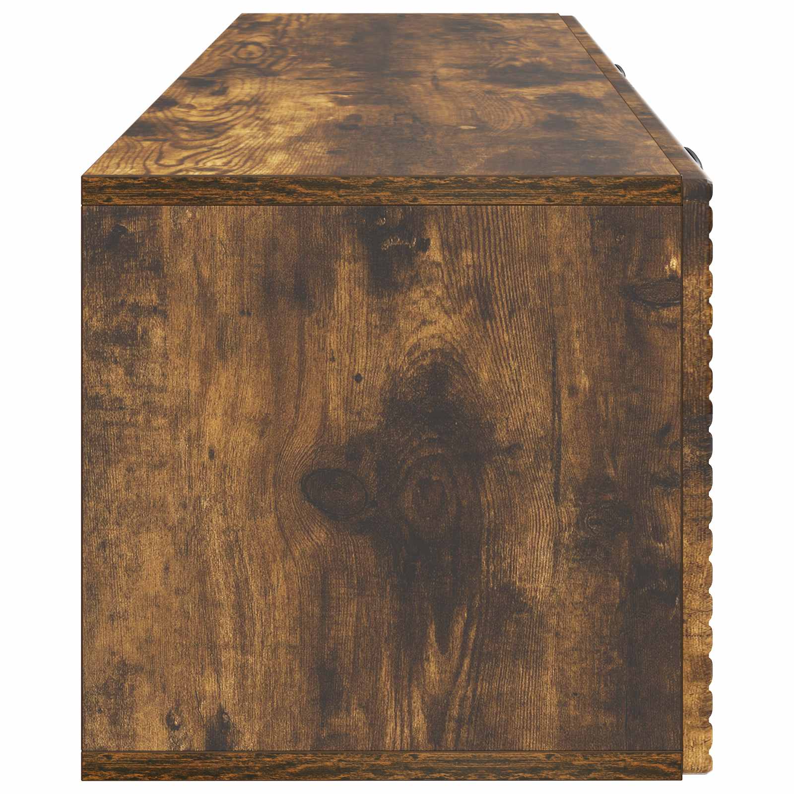 Nástěnná Tv Skříň Kouřový Dub 98 X 31 X 30 Cm Kompozitní Dřevo