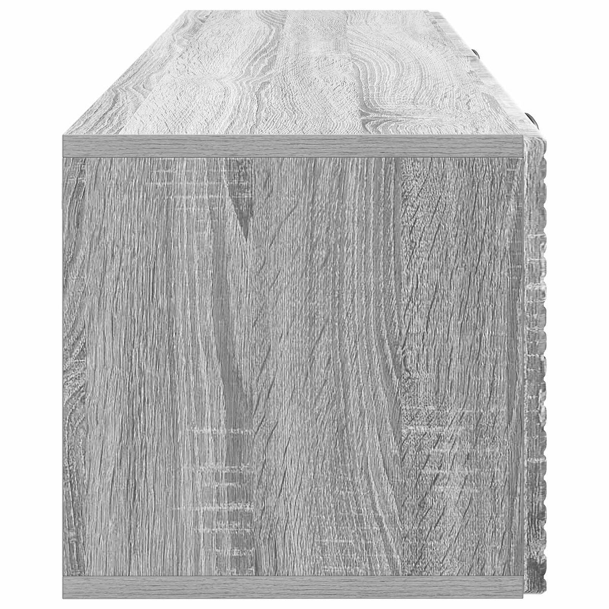 Nástěnná Tv Skříň Šedá Sonoma 98 X 31 X 30 Cm Kompozitní Dřevo