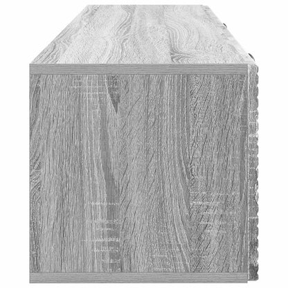 Nástěnná Tv Skříň Šedá Sonoma 98 X 31 X 30 Cm Kompozitní Dřevo