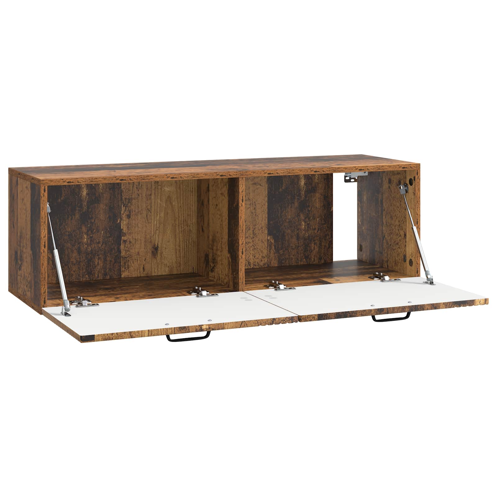 Nástěnná Tv Skříň Staré Dřevo 98 X 31 X 30 Cm Kompozitní Dřevo